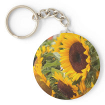 Sunflowers Keychain