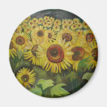 Sunflowers Magnets
