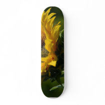 Sunflowers Petals Pollen Yellow Skateboard Decks