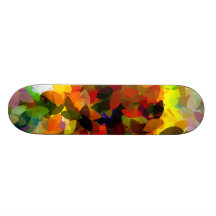 SUNFLOWERS SKATE BOARD