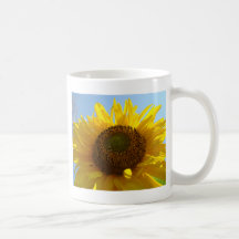 SUNFLOWERS, SUN FLOWER COFFEE MUG TRAVEL MUGS Cups