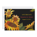 Sunflowers Wedding Save the Date Invitations