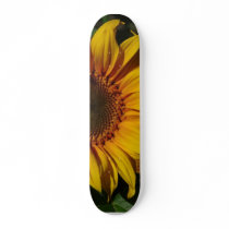 Sunflowers Yellow Skate Deck