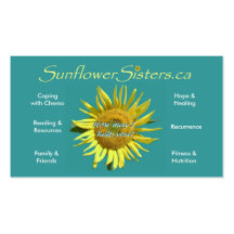 SunflowerSisters.ca Business Card