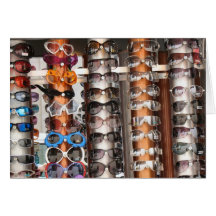 Sunglasses Greeting Card