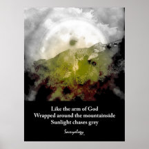 Sunlight Poem & Art Print