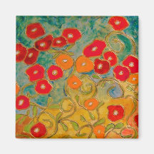 sunlight splendour (painting) magnet
