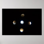Sunlight Stars Framed Print Poster