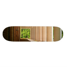 Sunlight Through Columns Skate Board