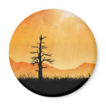 Sunlit Tree magnets