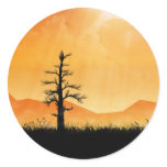 Sunlit Tree stickers