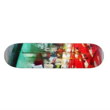 Sunny Afternoon on the Carousel Skateboard Decks