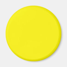 Sunny Bright Yellow Refrigerator Magnets