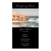 Sunny Cliff Photo Business Cards
