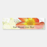 Sunny Dahlias Bumper Sticker