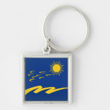 Sunny Day key chain, customize