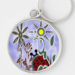 Sunny Day Ladybug Keychain