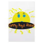 sunny days ahead customized stationery