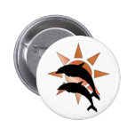 Sunny Dolphin Button