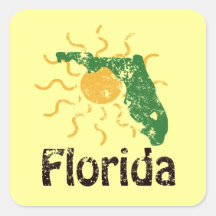 Sunny Florida Stickers
