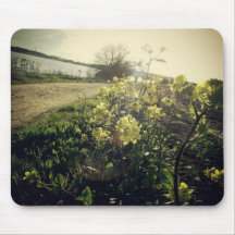 Sunny Flower Mouse Mat