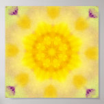 Sunny Kaleidoscope Print
