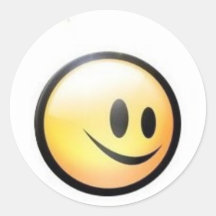 sunny smilie - customizable stickers