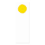 Sunny yellow flower. business card