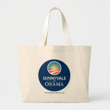 Sunnyvale for Obama Tote Bag