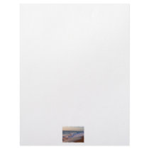 Sunrise along Florida beach choppy waves Customized Letterhead