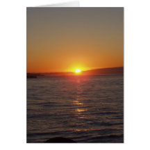 Sunrise at Harbour Card