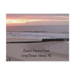 Sunrise at LBI Postcard