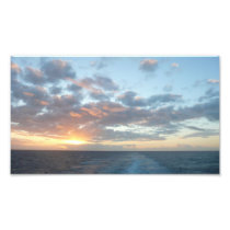 Sunrise at Sea Photo Print