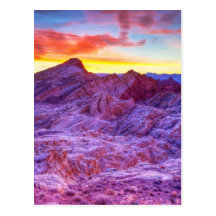 Sunrise At Silica Dome Post Cards