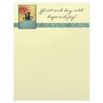 Sunrise Cats Stationary Letterhead