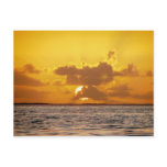 Sunrise, Drowned Cays, Belize Post Card