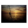 Sunrise Fishing Scene Greeting Card