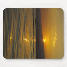 Sunrise in Bali island Mouse Pads