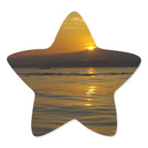 Sunrise in Bali island Stickers