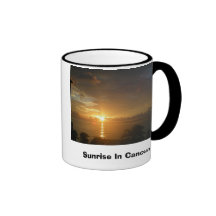 Sunrise In Cancun Coffee Mugs