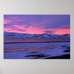 Sunrise in Iceland Print