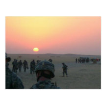Sunrise in Kuwait Post Card