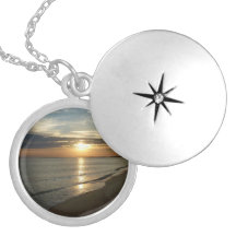 Sunrise in Norfolk VA Personalized Necklace