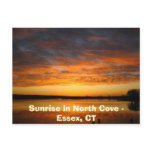 Sunrise in North Cove - Essex, CT Postcards
