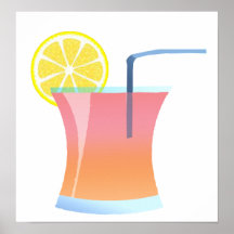 Sunrise Lemon Cooler Print