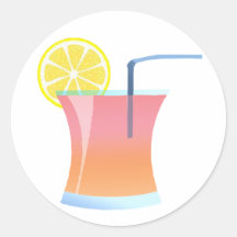 Sunrise Lemon Cooler Stickers