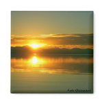 Sunrise on Lake Yellowstone magnets