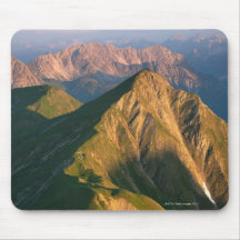 Sunrise on mt. falschkogel, in the lechtaler 7 mouse pads