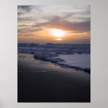 Sunrise on the Atlantic Ocean Poster