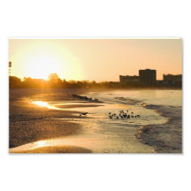 Sunrise on the Beach Photo Art